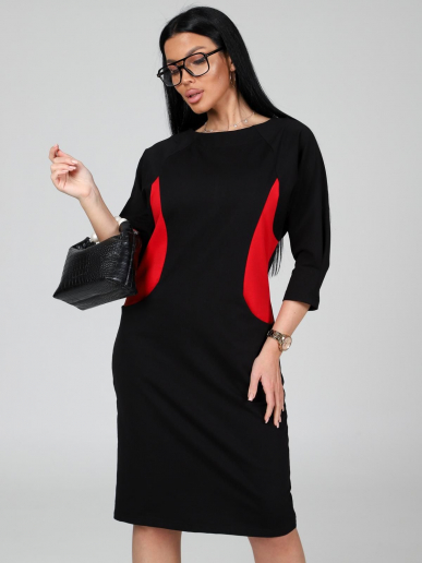 Женское платье Рулада / Красный