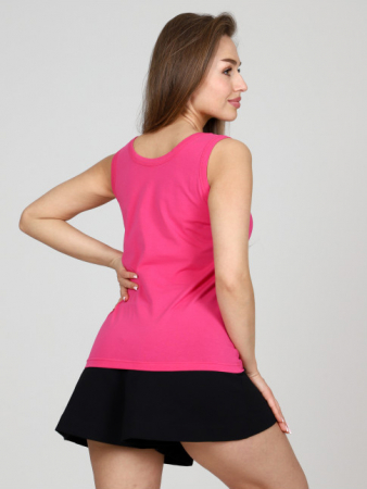 Женский костюм ДО-139 фуксия/черный