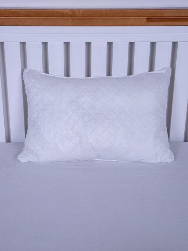 Подушка "Файбер" полиэстер белый стандарт//ПФПС024