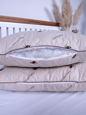 Подушка Верблюжья шерсть тик