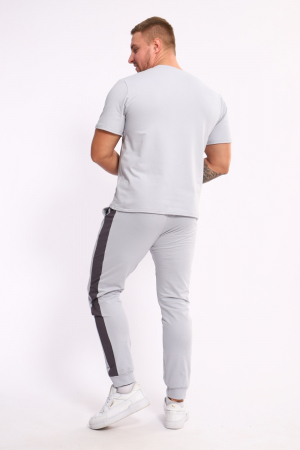 Мужской костюм 35282 / серый