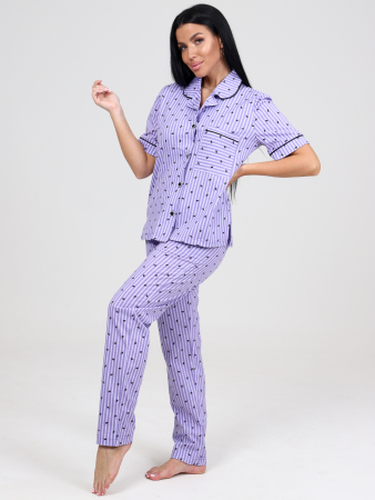 Женская пижама ЛЕДИ КК-61 / Корона на сирени