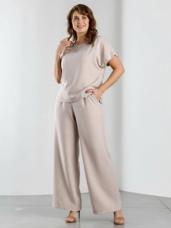 Женские брюки "Женский каприз-2" / бежевый