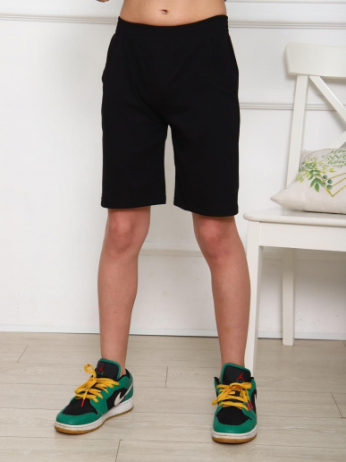 Шорты детские Букварик / черный