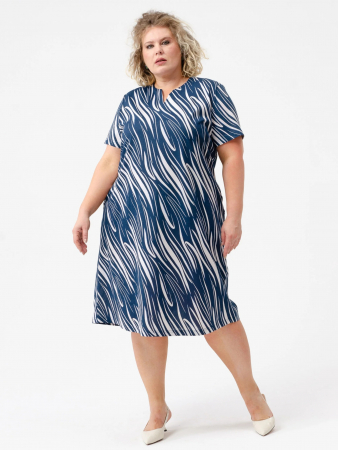 Женское платье "Мираж" 2229-К / Синий