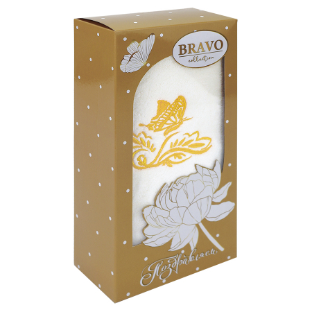 Полотенце НВ Расцвет м9010_04 S / Кремовый