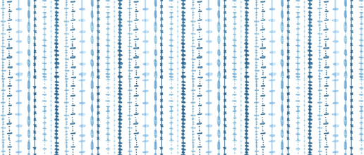 Вафельное полотно набивное / Средиземноморье 1