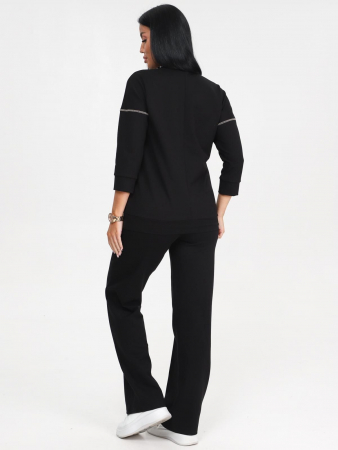 Женский свитшот Николет / черный