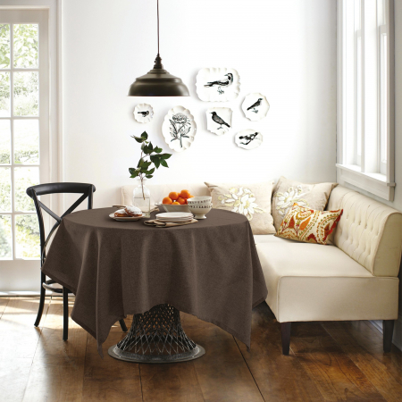 Скатерть рогожка "Волшебная Ночь" / Шоколад (упаковка 2)