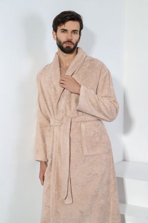 Халат мужской Комфорт-4 / Бежевый