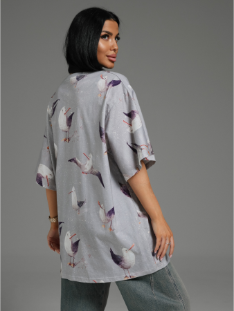 Женская футболка Ирбис / Чайки