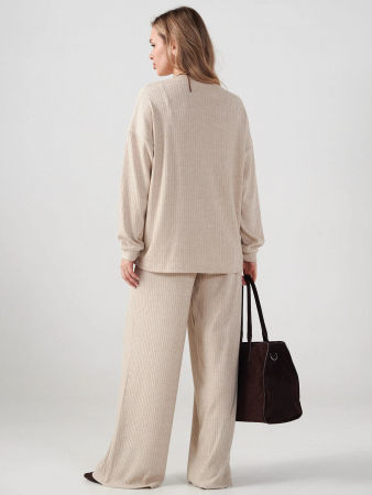 Женский костюм "Ангора" 2412-Л / Бежевый
