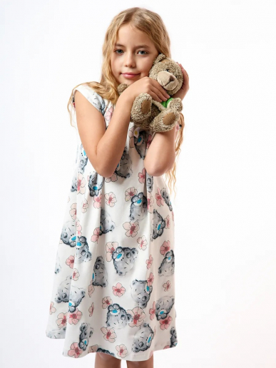 Детская сорочка "Луна" / Мишка Тедди