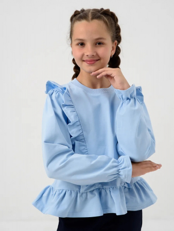 Детская толстовка "Памела" / Голубой