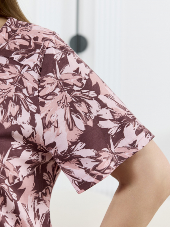 Женский халат Нора Х-771 / сухая роза