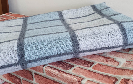 Одеяло полушерстяное 50% шерсть, 50% пэ 500гр. ОПШ-2 / расцветки в ассортименте