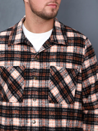 Рубашка мужская Никос / оранжевый