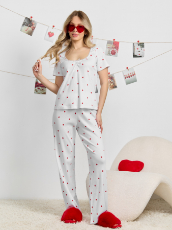 Женская пижама Верса-2 / белый