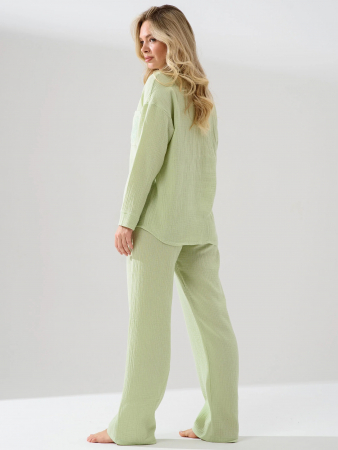 Женская пижама "Муслин" 2403-Мус / Зеленый