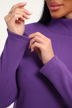 Женская водолазка 74721 / темно-лиловый