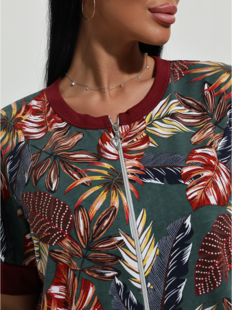 Женский халат Барышня / Изумруд