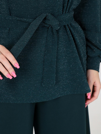 Женский костюм Цепочка / изумруд