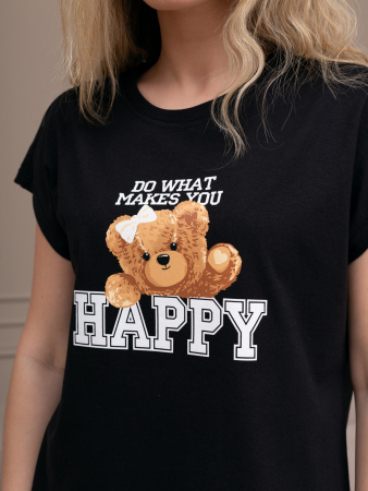 Женский костюм Мишель-5 КЖ-130 / чёрный