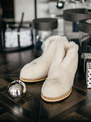 Чуни "Сибирские" / белые