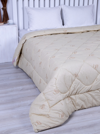 Одеяло стёганое поплин овечья шерсть 400 гр/м2