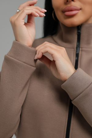 Женский костюм с брюками 74722 / капучино