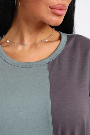 Женская туника 35285 / полынь