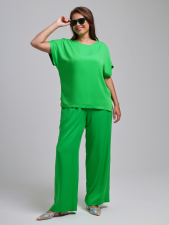 Женская блузка Летний драйв-4 / ярко-зеленый