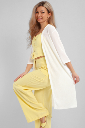 Женский кардиган 32744 / молочный