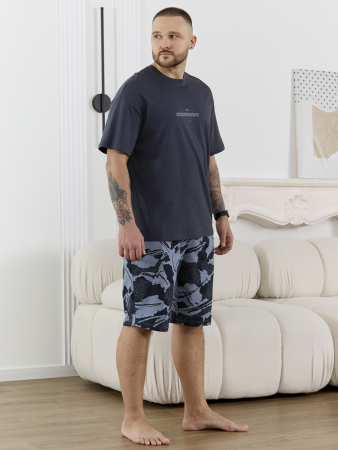 Мужской костюм Страйк КП-172 / графитовый