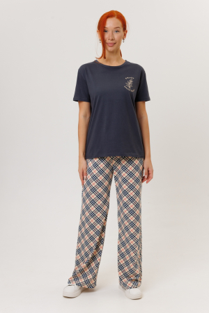 Женский костюм с брюками 2260/1 / Бежевый