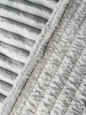 Плед велсофт / Светло-серый