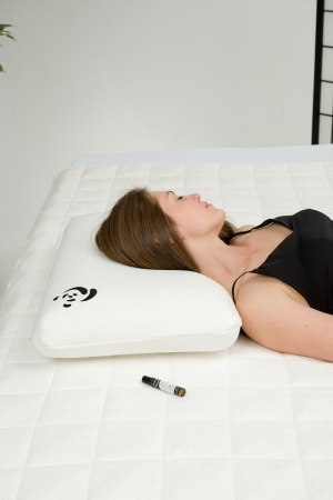 Подушка PandaHug классической формы 50x30x10 + аромароллер