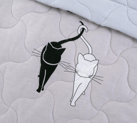 Постельное белье перкаль с одеялом / Пассия 1