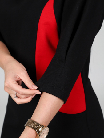 Женское платье Рулада / Красный