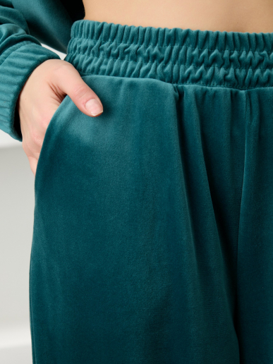 Женский костюм Альба / изумрудный