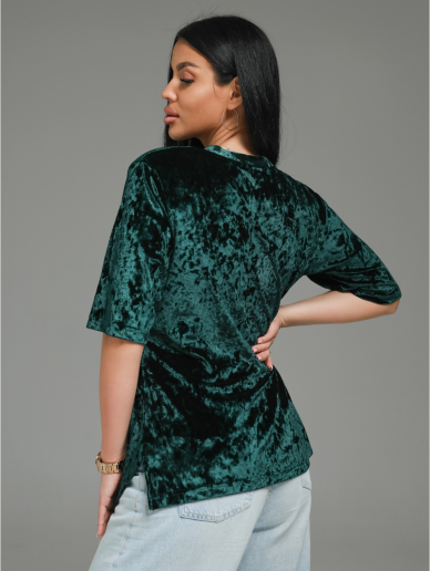 Женская футболка Мия / Изумруд