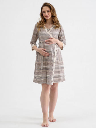 Женский комплект "Часики" 2289-К / Бежевый