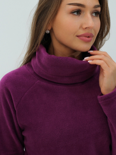 Женская толстовка Гретта / Сливовый