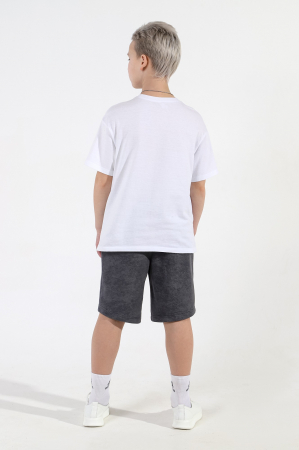 Шорты для мальчика Вильям-1 / темно-серый