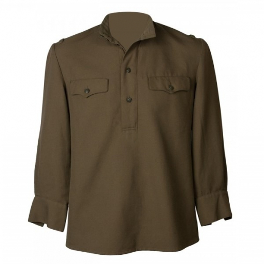 Гимнастерка солдатская саржа