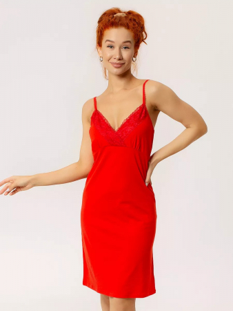 Женская сорочка для беременных "Бьюти" / Красный арт. к1353к