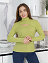 Женская водолазка Марсель / Салатовый