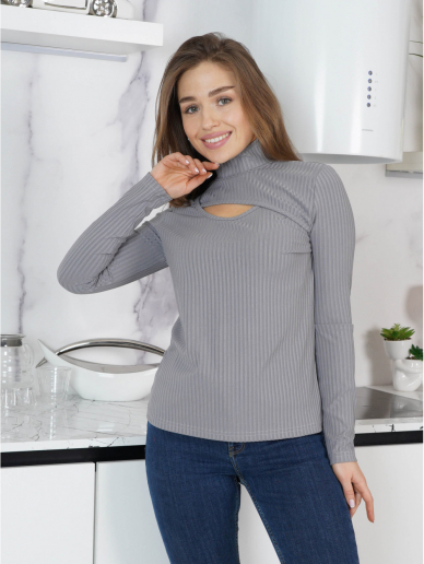 Женская водолазка Марсель / Светло-серый
