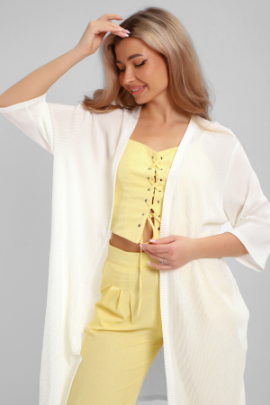 Женский кардиган 32744 / молочный