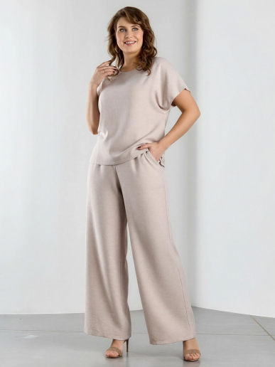 Женские брюки "Женский каприз-2" / бежевый